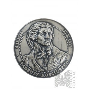 PRL, 1984(?) - Medal PTAiN Tadeusz Kościuszko / Zwycięstwo pod Racławicami, projekt A. Nowakowski, Srebro
