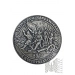 Repubblica Popolare di Polonia, 1984(?) - Medaglia PTAiN Tadeusz Kościuszko / Vittoria a Racławice, disegno A. Nowakowski, argento