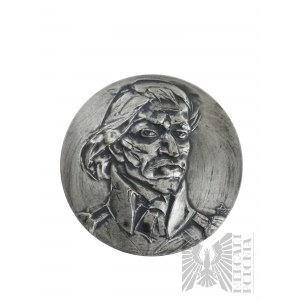 PRL, 1981. - Médaille Col. Michał Chomętowski, Dessin Anna Jarnuszkiewicz