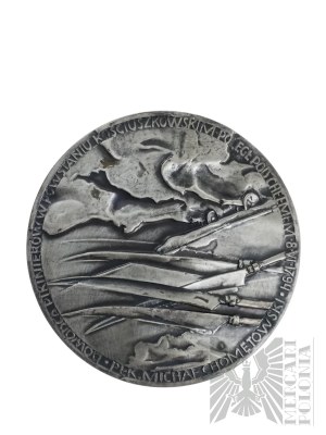 PRL, 1981. - Médaille Col. Michał Chomętowski, Dessin Anna Jarnuszkiewicz