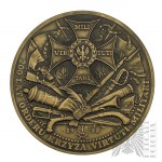 Pologne, Varsovie, 1992. - Médaille des 200 ans de Virtuti Militari, Major Général Tadeusz Kościuszko, Prince Józef Poniatowski - Conception par Andrzej et Rosana Nowakowski.