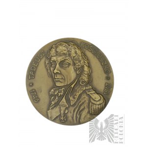Medaille Tadeusz Kościuszko 1746-1817 / Kościuszko-Gutshaus in Lublin - Entwurf von Grzegorz Kowalski(?)