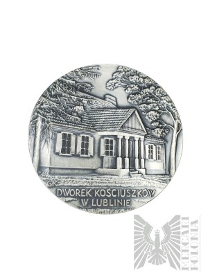 Medaila Tadeusz Kościuszko 1746-1817 / Kaštieľ Kościuszkovcov v Lubline - návrh Grzegorza Kowalského