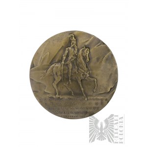 PRL, Varsovie, 1989. - Monnaie de Varsovie, Médaille Tadeusz Kościuszko PTTK Chełm - Dessinée par Anna Jarnuszkiewicz.