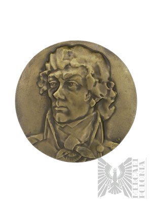 PRL, Varsovie, 1989. - Monnaie de Varsovie, Médaille Tadeusz Kościuszko PTTK Chełm - Dessinée par Anna Jarnuszkiewicz.