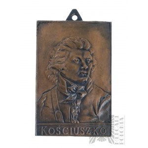 Tadeusz Kosciuszko plaque medal - Tadeusz Cieślewski (Father) (?)
