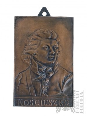 Medal Plakieta Tadeusz Kościuszko - Tadeusz Cieślewski (Ojciec) (?)