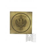 République populaire de Pologne, 1982 - Médaille Tadeusz Kosciuszko - Pour la Pologne, la liberté et le peuple, Chelm 1944-1974 - Dessin Edwa Gorol