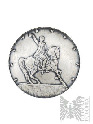 PRL, Warsaw, 1978. - Warsaw Mint Medal, For the Commemoration of the Establishment in Detroit of the Wawel Monument to Tadeusz Kosciuszko 1978 - Design by Witold Korski.