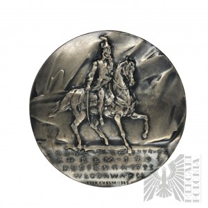 PRL, Warszawa, 1985 r. - Medal Mennica Warszawska, Tadeusz Kościuszko - PTTK Chełm 1985 - Projekt Anna Jarnuszkiewicz