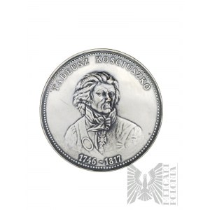 PRL, Varsovie, 1984 - Médaille PTAiN de la Monnaie de Varsovie, Tadeusz Kościuszko / Victoire sous Racławice le 4 avril 1794 - Dessin d'Andrzej Nowakowski.