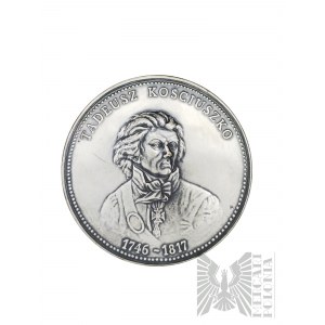 PRL, Varšava, 1984 - Varšavská mincovna PTAiN medaile, Tadeusz Kościuszko / Vítězství pod Racławicemi 4. dubna 1794 - návrh Andrzej Nowakowski.