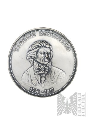 PRL, Varšava, 1984 - Varšavská mincovňa PTAiN medaila, Tadeusz Kościuszko / Víťazstvo pod Racławicami 4. apríla 1794 - návrh Andrzej Nowakowski.