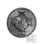 PRL, Warsaw 1986. - State Mint, Medal of the Leczyca Infantry Regiment named after Rev. Józef Poniatowski TPZK; Design - Lechosław Kubiak and Andrzej Urbaniak, execution - Ewa Olszewska-Borys.