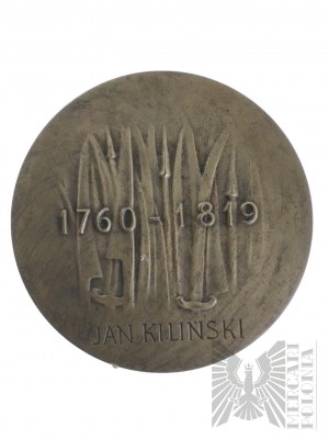 Poľská ľudová republika, Varšava 1974 - medaila Jana Kilińského - návrh Józef Markiewicz-Nieszcz