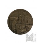 PRL, Warszawa, 1985 r. - Medal PTAiN Warszawa, Generał Broni Józef Dowbór Muśnicki / Powstanie Wielkopolskie 1918-1919 - Projekt Bohdan Chmielewski