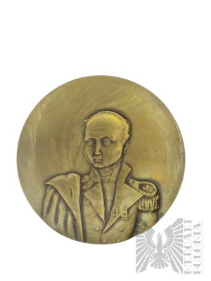 Volksrepublik Polen, 1973 - Medaille der Staatlichen Münze, Józef Bem 1794-1850 - Entwurf von Wiktoria Czechowska-Antoniewska.
