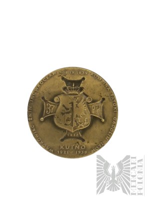 Medal Mennica Warszawska, 37. Łęczycki Pułk Piechoty im. Księcia Józefa Poniatowskiego, Tombak