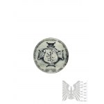 Varšavská mincovňa, 37. medaila Leczycki Pułk Piechoty im. Księcia Józef Poniatowskiego, postriebrená