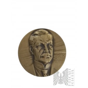 PRL, 1985 r. - Medal Wojciech Korfanty 1873-1939 - Projekt Bohdan Chmielewski