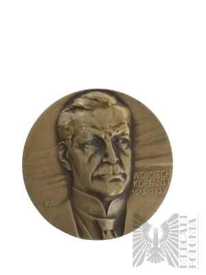 Polská lidová republika, 1985. - Medaile Wojciech Korfanty 1873-1939 - Projekt Bohdan Chmielewski