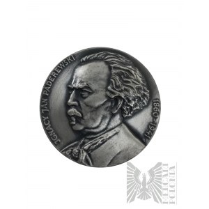 PRL, Warszawa, 1986 r. - Medal Mennica Warszawska PTAiN, Ignacy Jan Paderewski 1860-1941 - Projekt Stanisława Wątróbska
