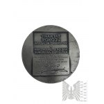 PRL, Varsovie, 1986. - Médaille PTAiN de la Monnaie de Varsovie, Ignacy Jan Paderewski 1860-1941 - Dessinée par Stanisława Wątróbska