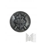 PRL, Warschau, 1985. - Münze Warschau Medaille, General of Arms Józef Haller 1873-1960 / Gedenkabzeichen der Polnischen Freiwilligenarmee in Frankreich - Hallers Schwerter - Projet Grzegorz Kowalski.