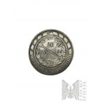 Vereinigtes Königreich, 1955. - Jozef-Pilsudski-Medaille - zum 20. Jahrestag seines Todes, Medaille geprägt in Großbritannien zum 20. Jahrestag des Todes des Marschalls 1955.