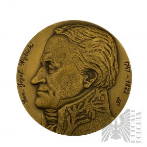 PRL, 1986 r. - Medal Mennica Warszawa, Genrał Józef Wybicki 1747-1822 - Projekt Piotr Gorol