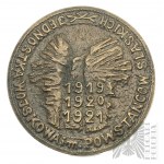 PRL - Medaila Vojenská jednotka Im. Powstańców Śląskich 1919-1920-1921 / O strážení vzdušných hraníc Poľskej ľudovej republiky