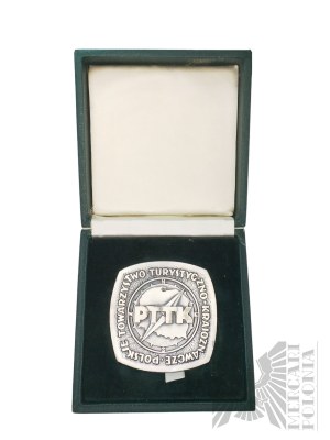 PRL, nach 1974 - PTTK-Medaille für Hilfe und Zusammenarbeit, versilbert