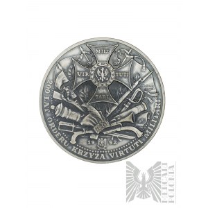 Polen, 1992. - Medaille Tadeusz Kościuszko, Józef Poniatowski - 200 Jahre Orden der Virtuti Militari - Entwurf von Andrzej und Rosana Nowakowski.