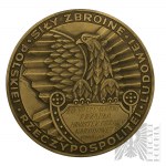 Repubblica Popolare di Polonia, 1989. - Medaglia della Zecca di Varsavia, per i lunghi anni di servizio sacrificale, Forze Armate della Repubblica Popolare di Polonia - Incisione con sovvenzione, Bronzo