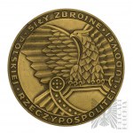 PRL, 1989 r. - Medal Mennica Warszawska, Za Długoletnią, Ofiarną Służbę, Siły Zbrojne Polskiej Rzeczypospolitej Ludowej - Brąz