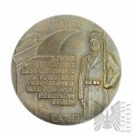 Volksrepublik Polen, 1983 - Medaille der Münze Warschau, 40. Jahrestag der Polnischen Volksarmee 12 X 1943 - 12 X 1983 - Entwurf von Stanisław Lisowski.