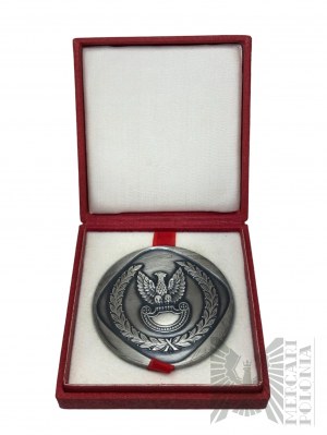 PRL, Warschau, 1970. - Medaille für Verdienste um den Warschauer Militärbezirk - Projekt Wacław Kowalik