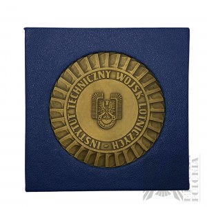 Polen - Medaille des Luftwaffeninstituts im Originaletui und mit Inschrift