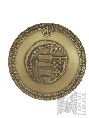 PRL, Warschau, 1983. - Münze Warschau, Medaille aus der Königlichen Serie der PTAiN, Jadwiga Andegawenska - Entwurf von Witold Korski.