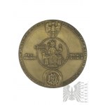 PRL, Warschau, 1981. - Warschauer Münze, Medaille aus der Königlichen Serie der PTAiN, Przemysław II - Entwurf von Witold Korski.