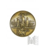 PRL, Varsovie, 1985. - Monnaie de Varsovie, Médaille de la série royale du PTAiN, Leszek Biały - Dessin de Witold Korski.