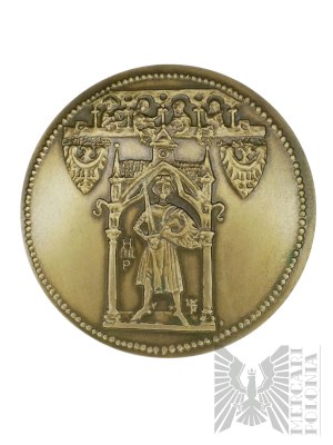People's Republic of Poland, Warsaw, 1985. - Warsaw Mint, Medal from the Royal Series of the PTAiN, Henryk Probus - Design by Witold Korski.