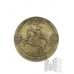 PRL, Varsovie, 1982. - Monnaie de Varsovie, médaille de la série royale du PTAiN, Henryk Walezy - Dessin de Witold Korski.