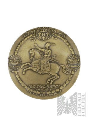 PRL, Varšava, 1982. - Varšavská mincovna, medaile z královské série PTAiN, Henryk Walezy - návrh Witold Korski.