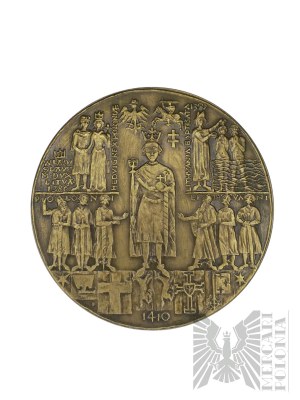 People's Republic of Poland, Warsaw, 1977. - Warsaw Mint, Medal from the Royal Series of the PTAiN, Wladyslaw Jagiello - Design by Witold Korski.