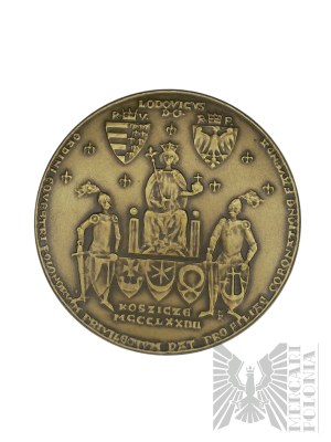 People's Republic of Poland, Warsaw, 1983. - Warsaw Mint, Medal from the Royal Series of the PTAiN, Ludwik Węgierski - Design by Witold Korski.