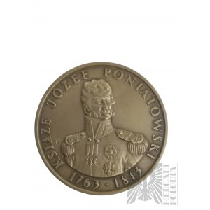 Volksrepublik Polen, 1984 - Medaille Fürst Józef Poniatowski 1763-1813 / Stern des Ordens der Virtuti Militari - Entwurf von Tadeusz Tchórzewski.
