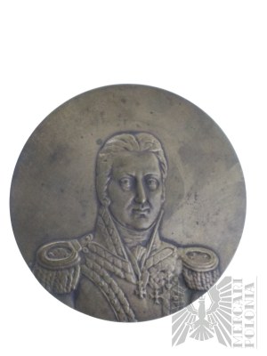 PRL, Varsavia - Medaglia Henryk Dąbrowski 1974, disegno di Wiktoria Czechowska-Antoniewska