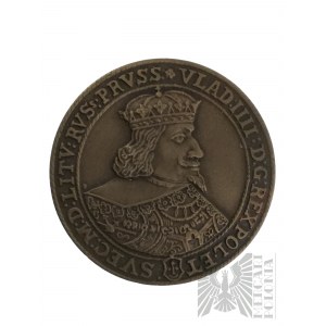 Pologne, Varsovie, 1994. - Médaille de la Monnaie de Varsovie, 400e anniversaire de la Monnaie de Bydgoszcz 1594-1994, Ladislas III - Dessinée par Stanisława Wątróbska.