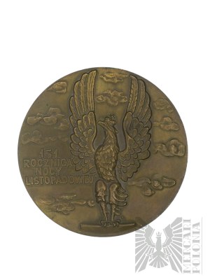 PRL, Varsovie, 1981. - Médaille du 40e anniversaire de l'École des cadets de l'infanterie - Dessinée par Janina Barcicka.